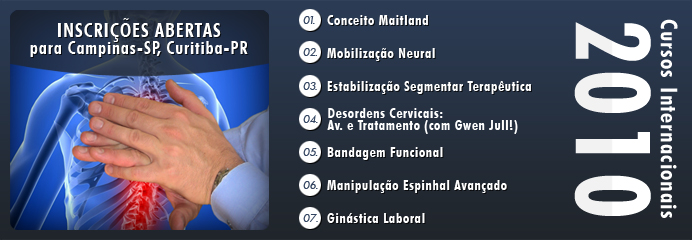 CURSOS TERAPIA MANUAL 2010